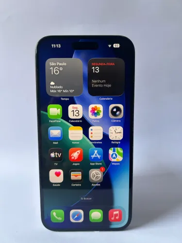 iPhone 15 Plus 128 GB preto fosco com 83%