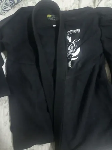KIMONO PRETO DE JIU JITSU A1 AKIRA