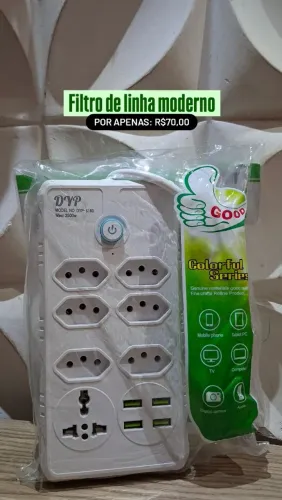 Filtro de linha moderno