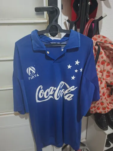 Camisa Cruzeiro Finta De pano original de epoca
