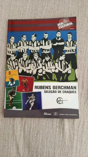 livro catálogo rubens gerchman seleção de craques