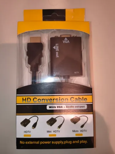 HD conversor Cabo VGA hdmi