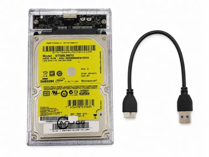 HD Externo 500GB Samsung + Case + Cabo USB 3.0