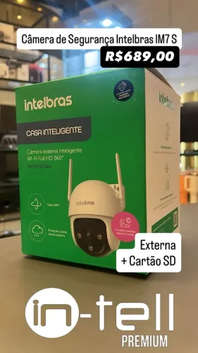 Câmera de Segurança Intelbras IM7 S