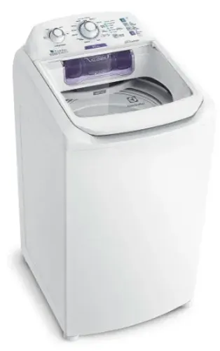 Máquina de Lavar Electrolux 8,5kg Branca Turbo Economia com Jet&Clean e Filtro Fiapos