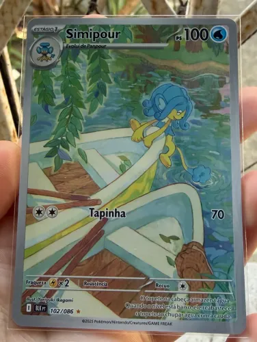 Simipour Full Art Foil (102/086) Pokémon TCG