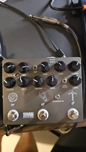 Pedal de Drive Trio DMT - MG, TS808 e AC Andy Timmons