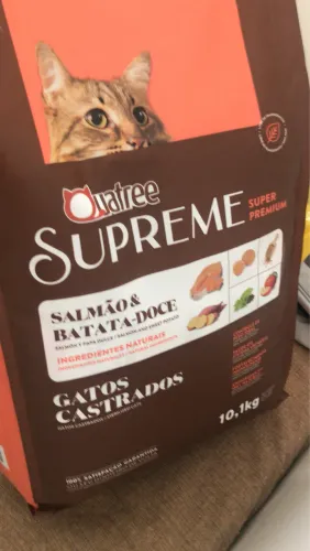 Ração Quatree Supreme Gatos Castrados