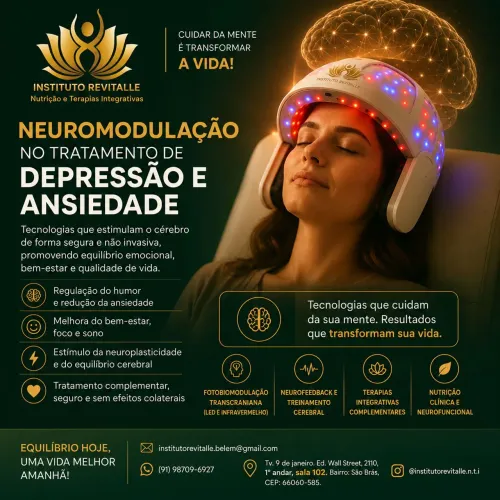 Neuromodulação para Depressão e ansiedades 
