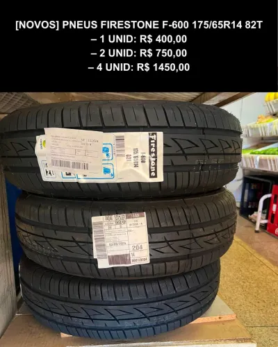 [NOVO] PNEUS FIRESTONE F-600 175/65R14 82T