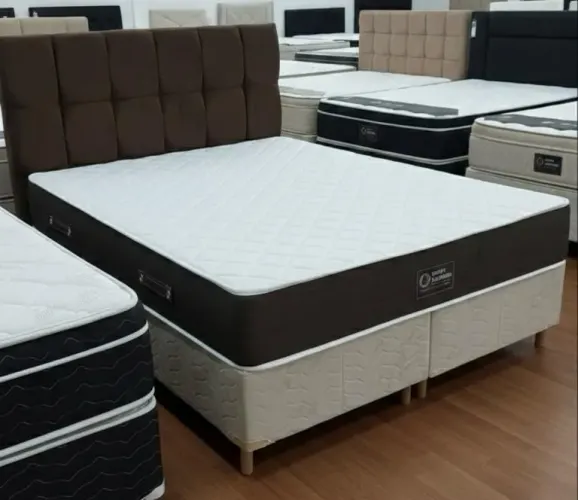 Cama Queen de molas ensacadas individualmente promoção imperdível 