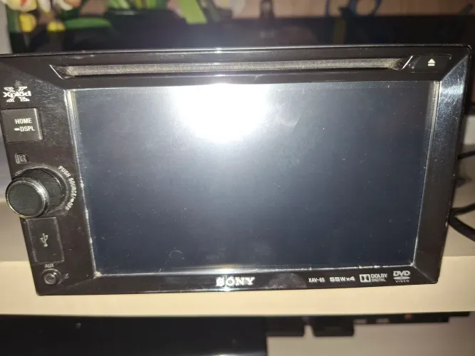 Radio/multimidia automotivo Sony XAV-65 2 DIN usado no estado.