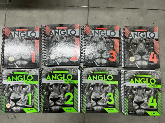Livros Anglo 3º ano Ensino Médio 2025