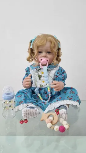 Bebê Reborn toda em silicone PROMOÇÃO