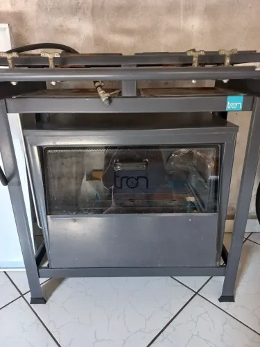 Fogão Industrial 2 Bocas C/Forno Tron