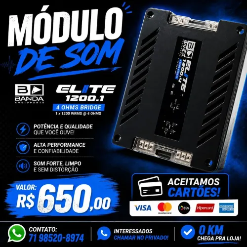 amplificador Banda 1200w