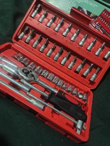 Kit de chaves soquete 1/4