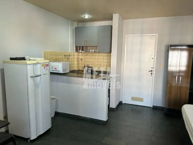 Kitnet com 1 dormitório para alugar, 27 m² por R$ 1.646,00/mês - Centro - Campos dos Goyta