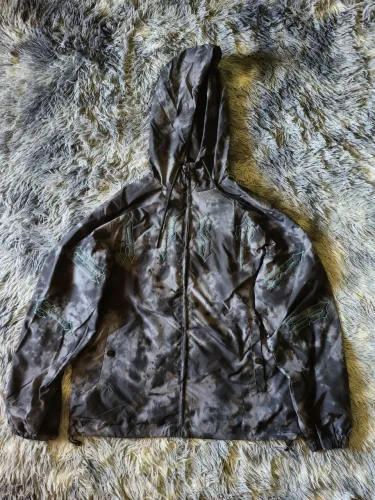 Corta Vento/Windbreaker Trapstar camo Cinza 