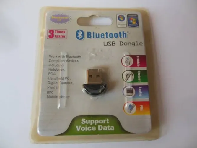 Adaptador Bluetooth Usb Dongle Compacto 2.0 Notebook, Pc