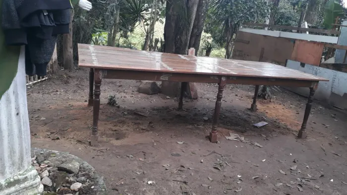 Mesa rústica