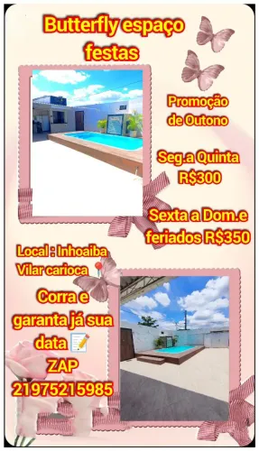 Aluguel salão de festas em inhoaiba vilar carioca