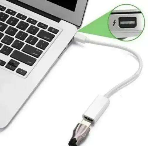 Cabo Adaptador Thunderbolt Mini Displayport X Hdmi Tomate MTV-604