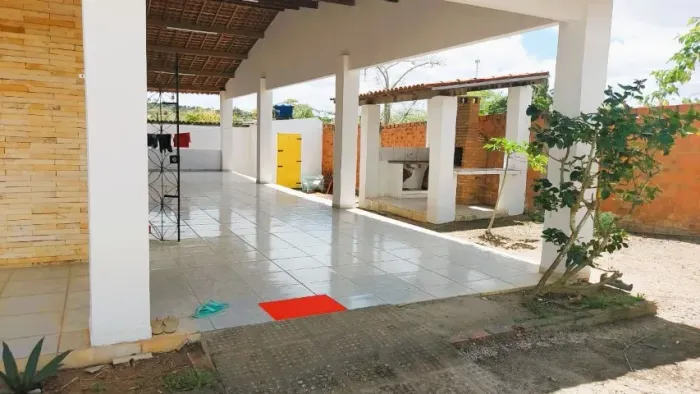 Casa com 4 quartos, piscina, salão de festas, LOCAÇÃO, em Loteamento Santana, Gravata-PE