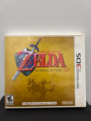 Zelda Ocarina of Time Completo na Caixa