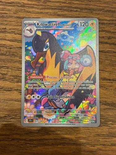 Cartas Pokémon TCG - Arceus, Dialga, Palkia, Blitzle e Kilowattrel