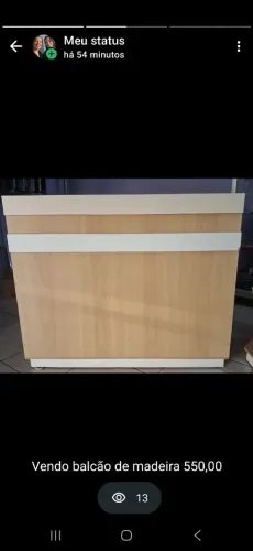 Vendo balcão para loja 