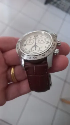 RELÓGIO TISSOT (V8) *MOSTRADOR MARFIM*  