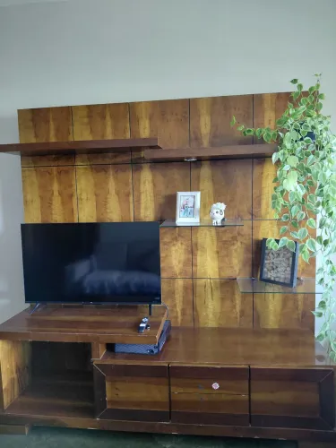 Rack estante embuia madeira maciça