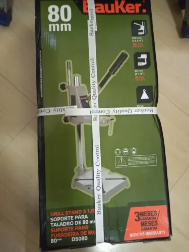 suporte para furadeira 80mm bauker