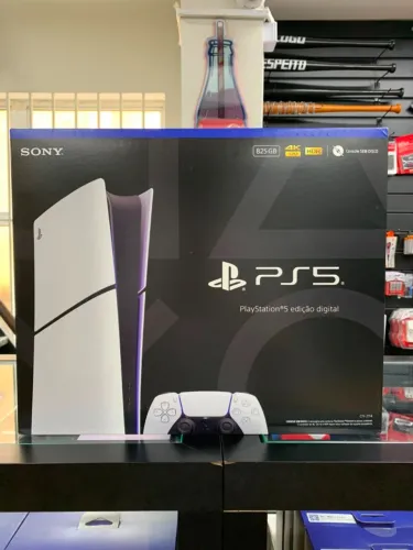 PS5 NOVO LACRADO 825GB DIGITAL