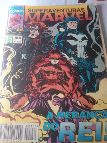 Gibi antigo edição 156 super aventuras marvel