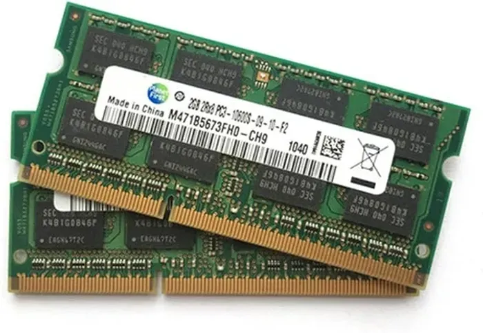 03 Memórias RAM 2GB DDR3 para notebook, tipo SO-DIMM samsung