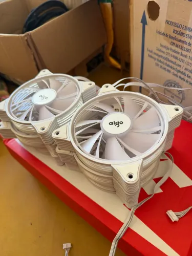 Fans aigo + controladora + controle