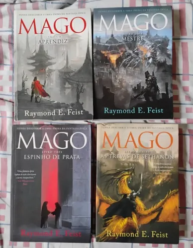 Coleção Saga Mago Aprendiz - Livros de Fantasia - Literatura Fantástica