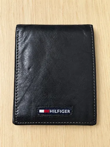Carteira Tommy Hilfiger em Couro