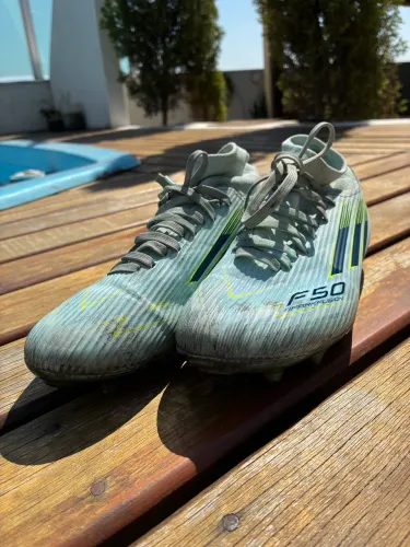 Chuteira adidas f50 sparkfusion elite ,cano alto TAM 34