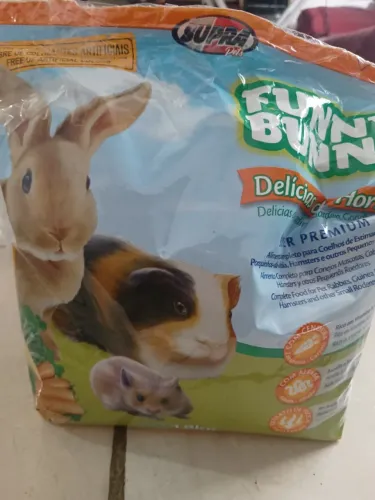 Ração para Coelhos Funny Bunny