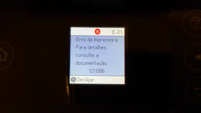 Epson EcoTank L4160 Wi-Fi | Erro 031006