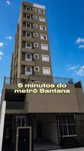 Apartamento de 1 dormitório com varanda e 28,834 m² de área total na Rua Gabriel Piza