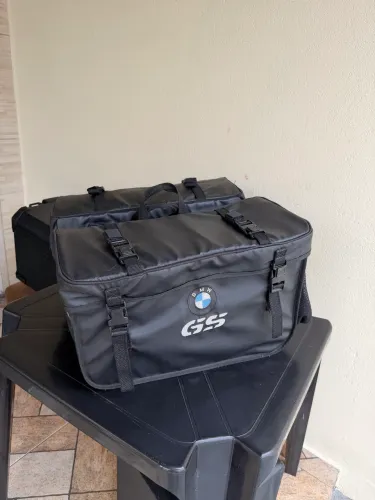 KIT TOP CASE ORIGINAL BMW GS e BAÚS LATERAIS
