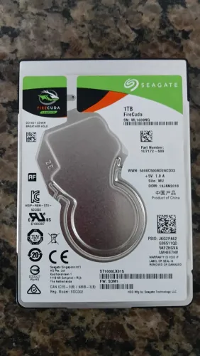 HD Híbrido/SSHD Seagate Firecuda 1TB