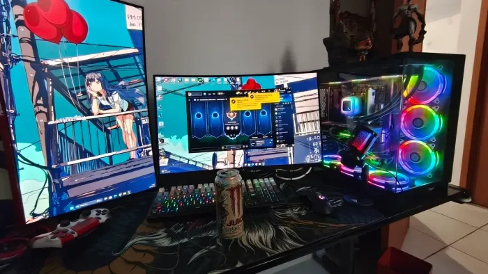 Vendo dois monitores 27 polegadas curvo