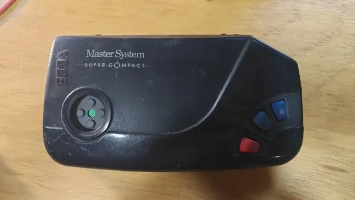 Master System Super Compact Tec Toy - Só o Console, Não Testado