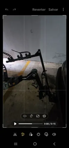 Suporte com engate para bike