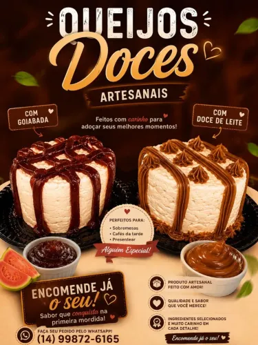 Queijo recheado